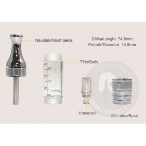 ATOMIZER Aspire X.JET BVC 5ks za cenu 396 kč