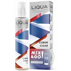 LIQUA MIX & GO ! CUBAN CIGAR 12 ml