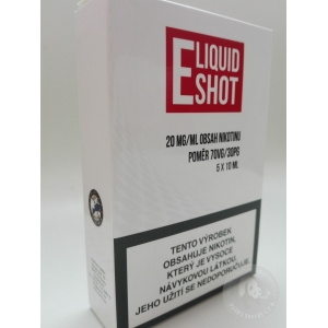 Eliquid shot-3 mg,5 ks 30PG/70VG 