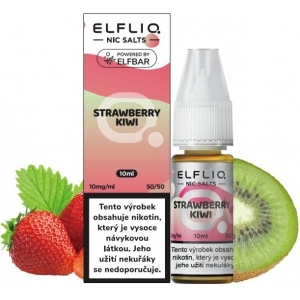 E-LIQUID ELFIQ SALT 10 ml STRAWBERRY KIWI 10 mg