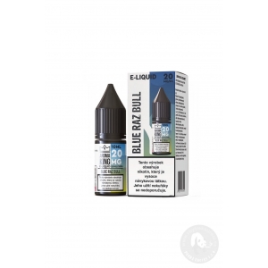 E-LIQUID AROMA KING SALT BLUE RAZZ BULL 10 ml 20 mg