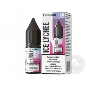 E-LIQUID AROMA KING SALT ICE LYCHEE 10 ml 20 mg