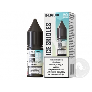 E-LIQUID AROMA KING SALT ICE SKIDLES 10 ml 20 mg